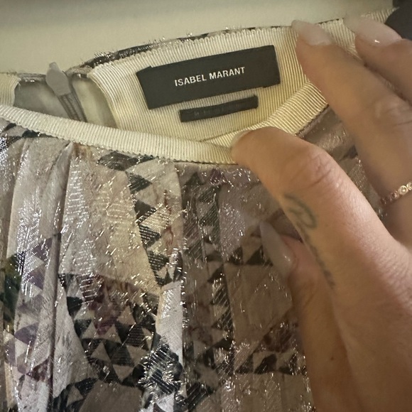 Isabel marant patterned drap skirt - Picture 5 of 6